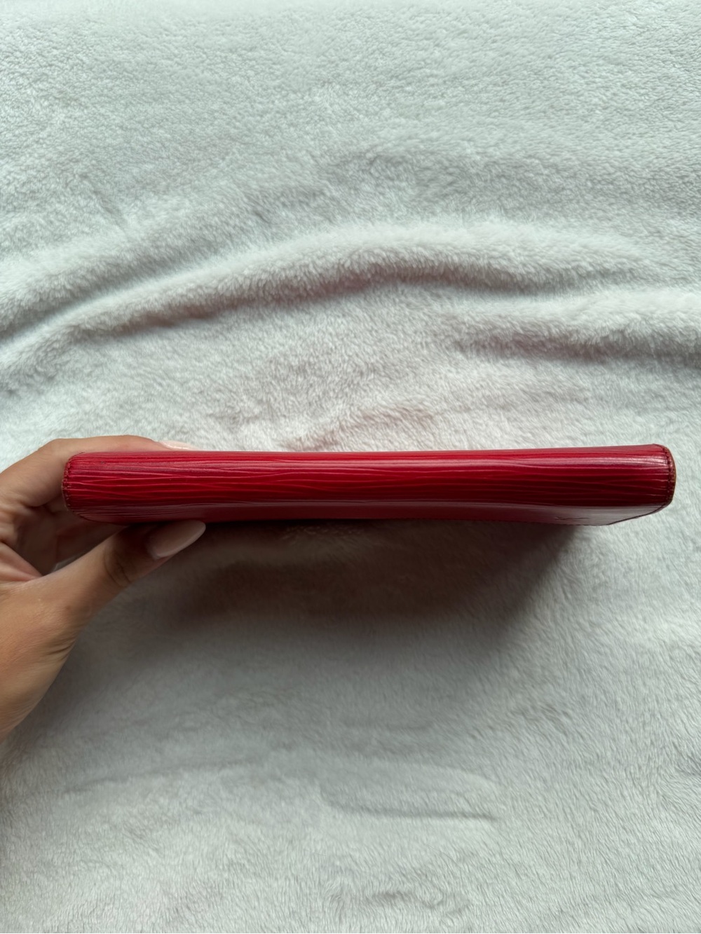 Louis Vuitton Red Epi Leather Sarah Wallet - Picture 5 of 8